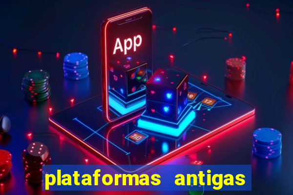 plataformas antigas de jogos