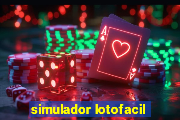 simulador lotofacil