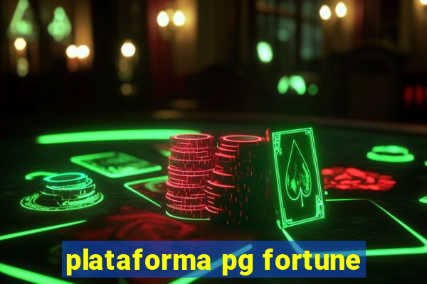 plataforma pg fortune