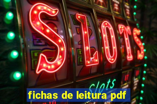 fichas de leitura pdf