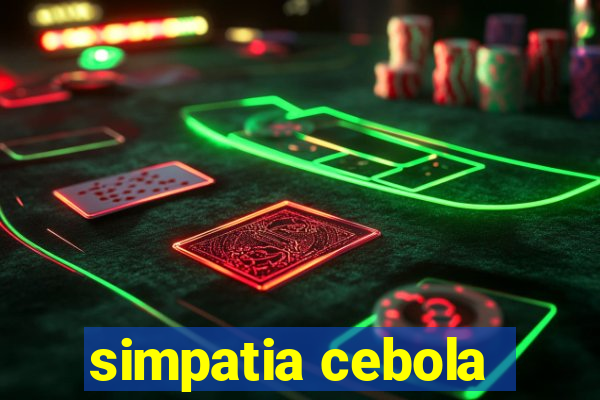 simpatia cebola