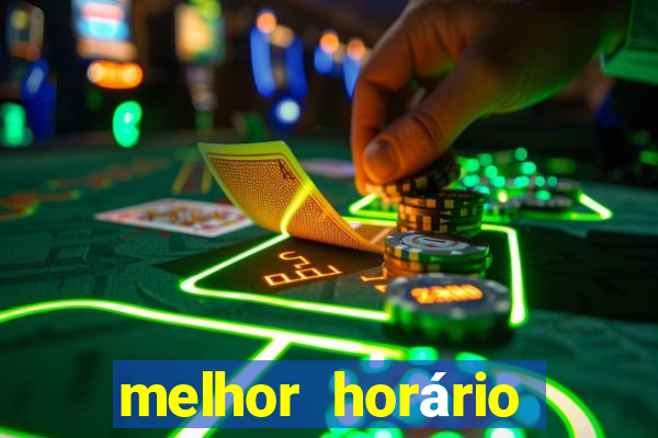 melhor horário para jogar fortune rabbit