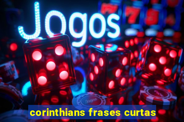 corinthians frases curtas