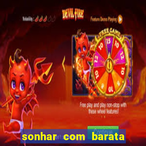 sonhar com barata jogo do bicho