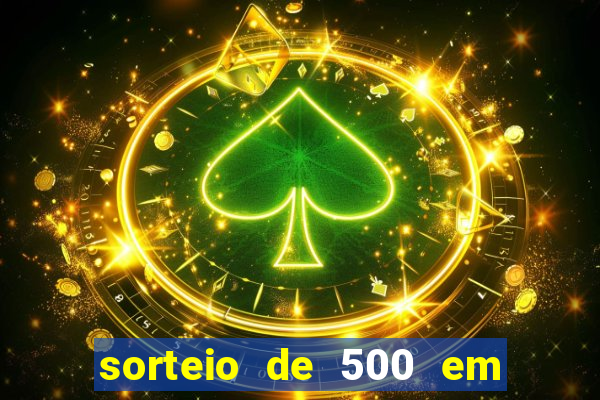 sorteio de 500 em cash toda segunda feira novibet como funciona