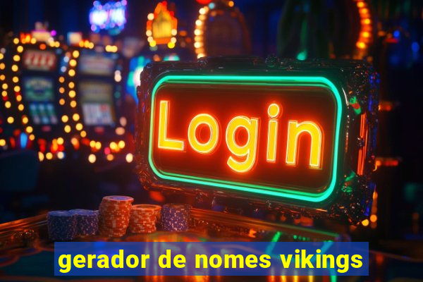 gerador de nomes vikings