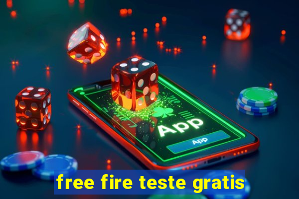 free fire teste gratis