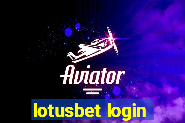 lotusbet login