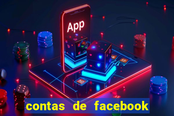 contas de facebook abandonadas com senha e email