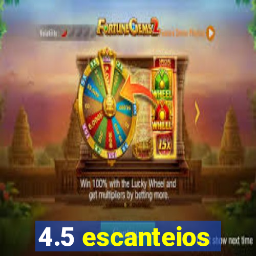 4.5 escanteios