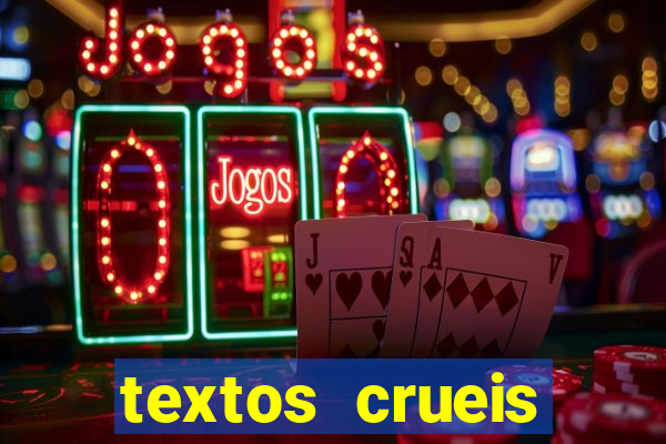 textos crueis demais pdf