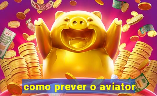 como prever o aviator