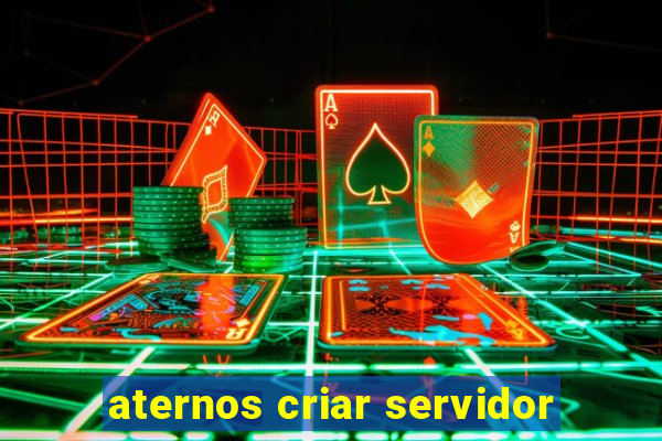 aternos criar servidor