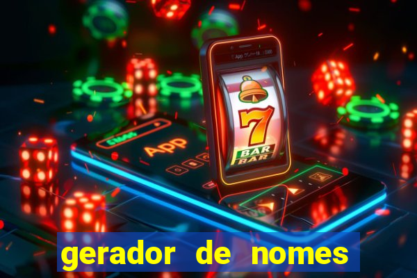 gerador de nomes de guerra