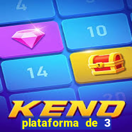 plataforma de 3 reais pg