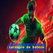 cardápio de boteco pinguim assis brasil