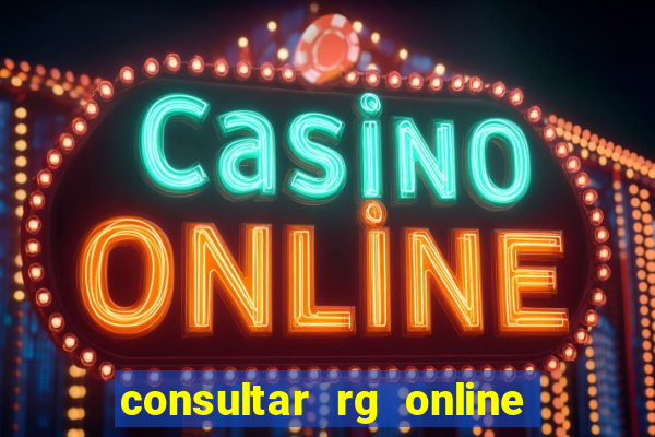 consultar rg online são paulo, sp