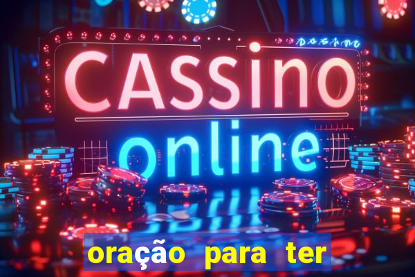 oração para ter sorte em tudo