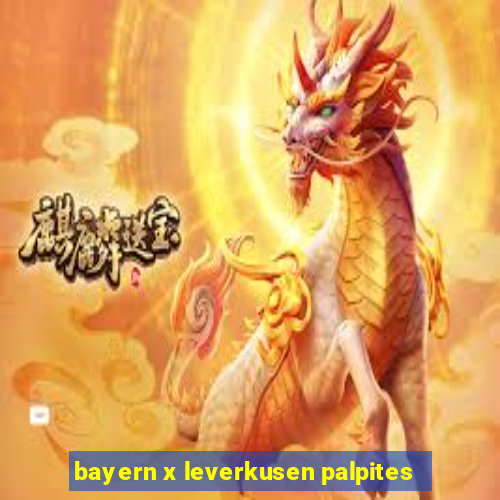 bayern x leverkusen palpites