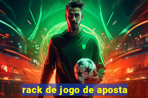 rack de jogo de aposta