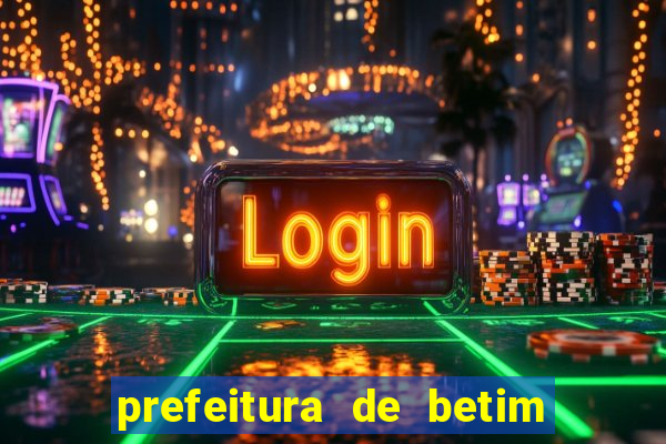prefeitura de betim - contracheque online