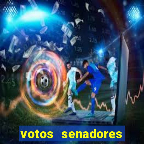 votos senadores impeachment alexandre de moraes
