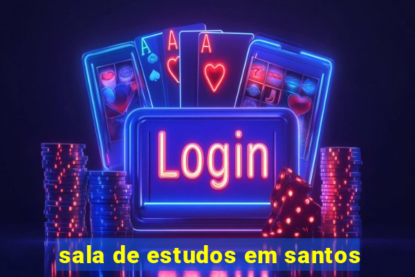 sala de estudos em santos