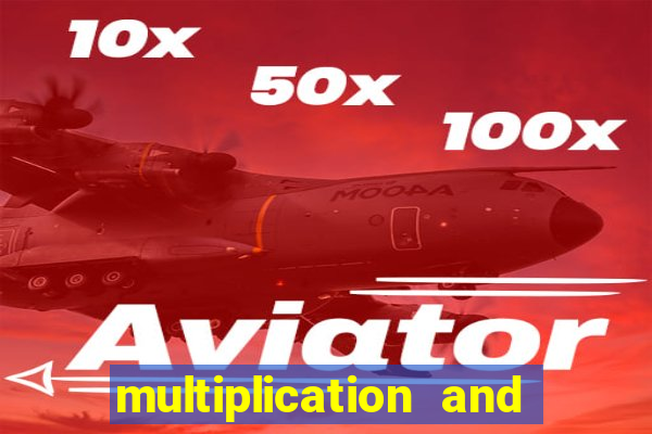 multiplication and division bingo