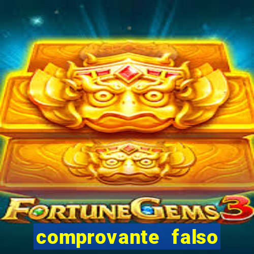 comprovante falso de 50 reais