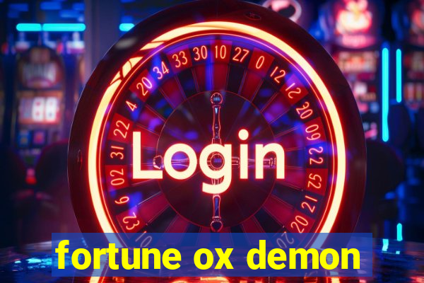 fortune ox demon