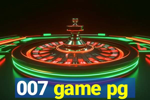 007 game pg