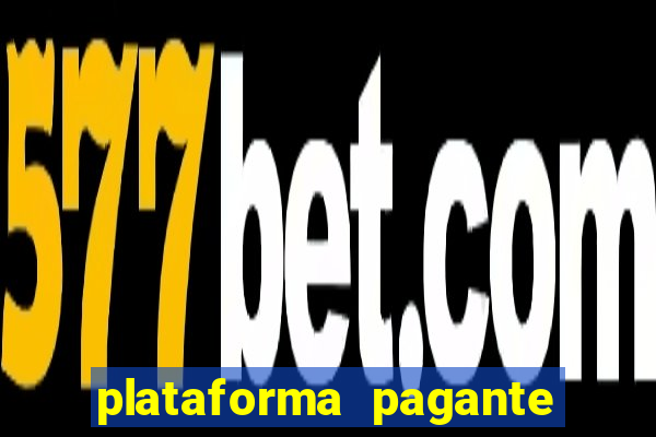 plataforma pagante fortune tiger