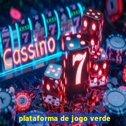 plataforma de jogo verde