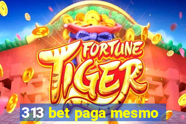 313 bet paga mesmo